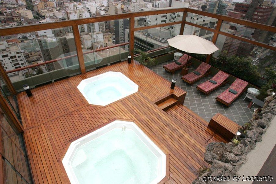 J&A Classic Hotel Lima Fasiliteter bilde Rooftop spa